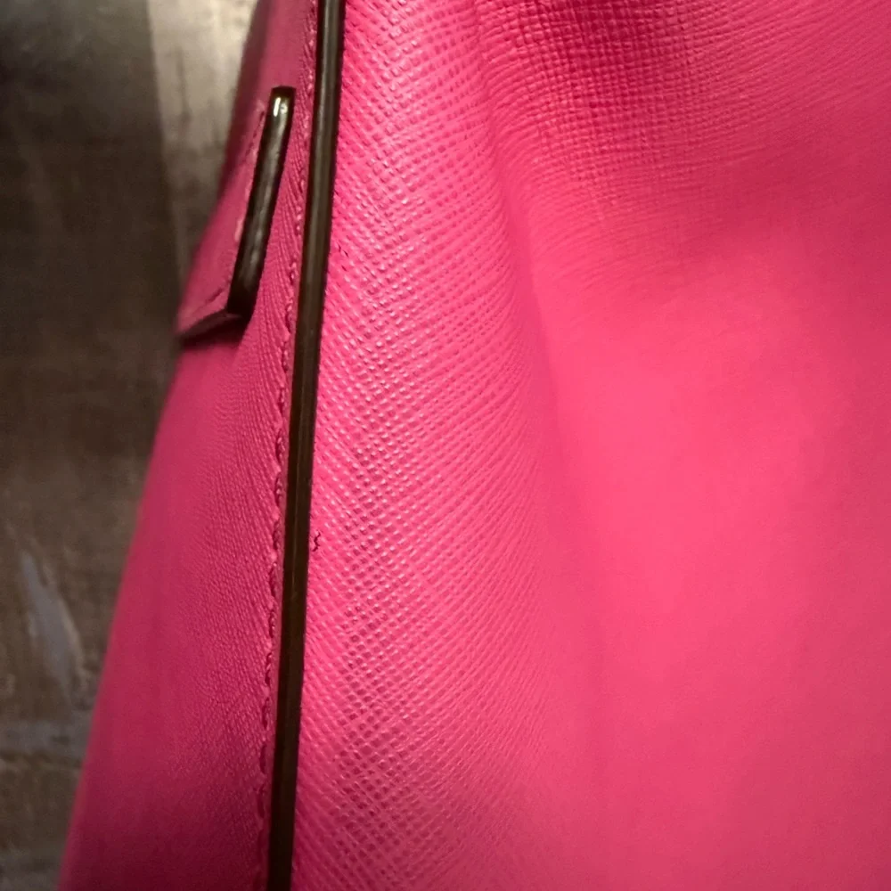 👜 Kate Spade New York Saffiano Leather Tote – Hot Pink 💖 - Picture 5 of 14